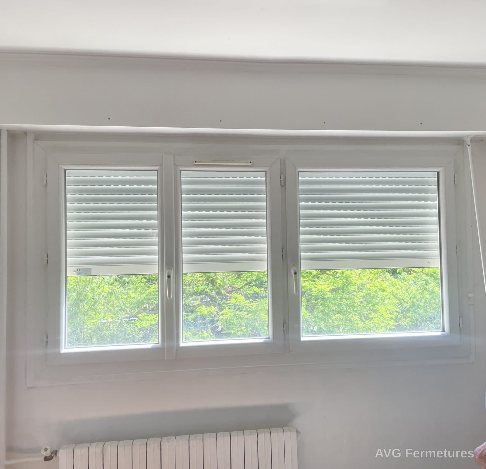Fenêtres PVC avec volets roulants monoblocs